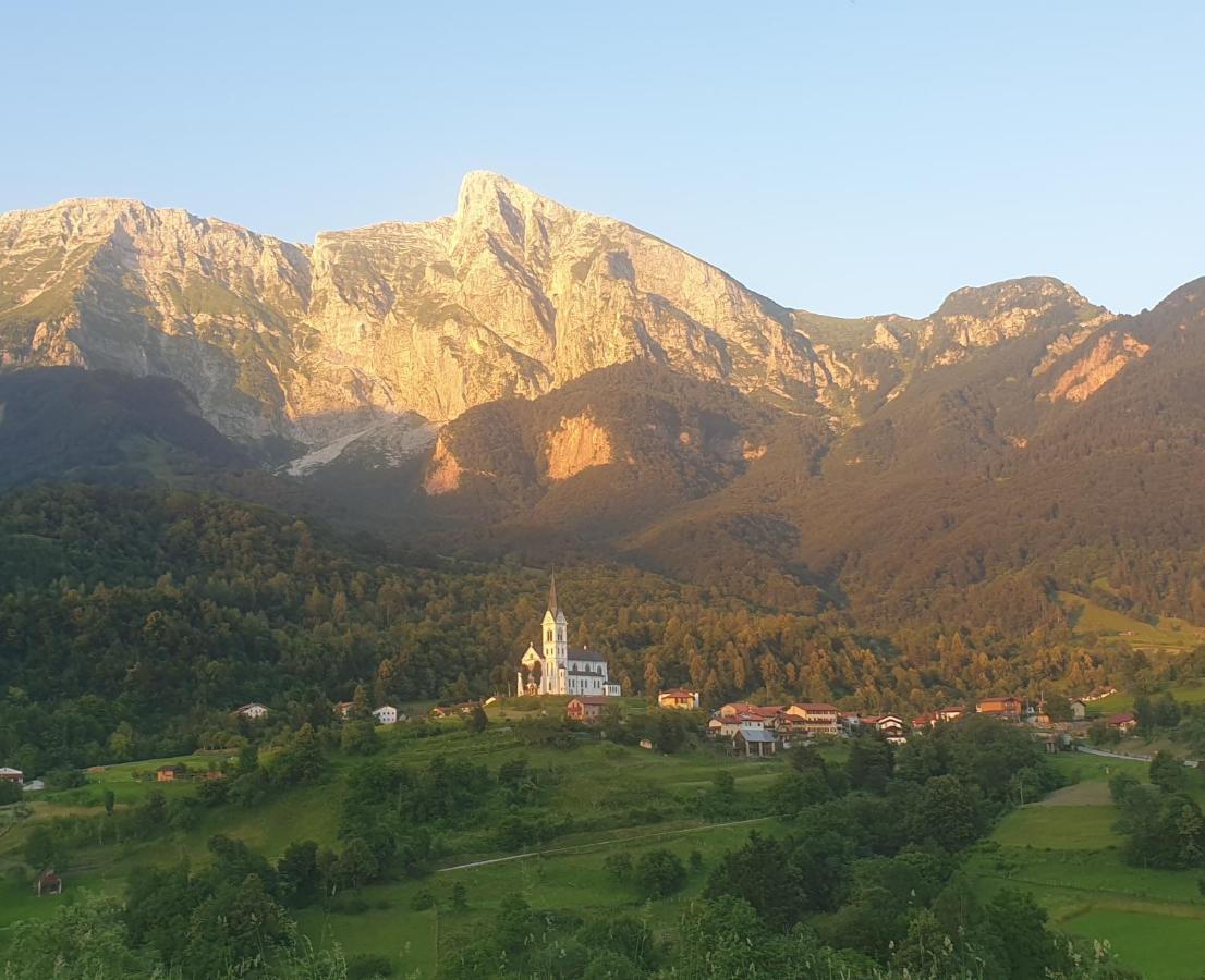 Apartma Patrik Kobarid Esterno foto