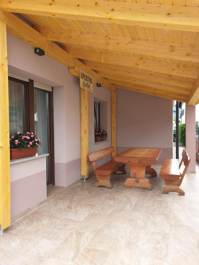 Apartma Patrik Kobarid Esterno foto